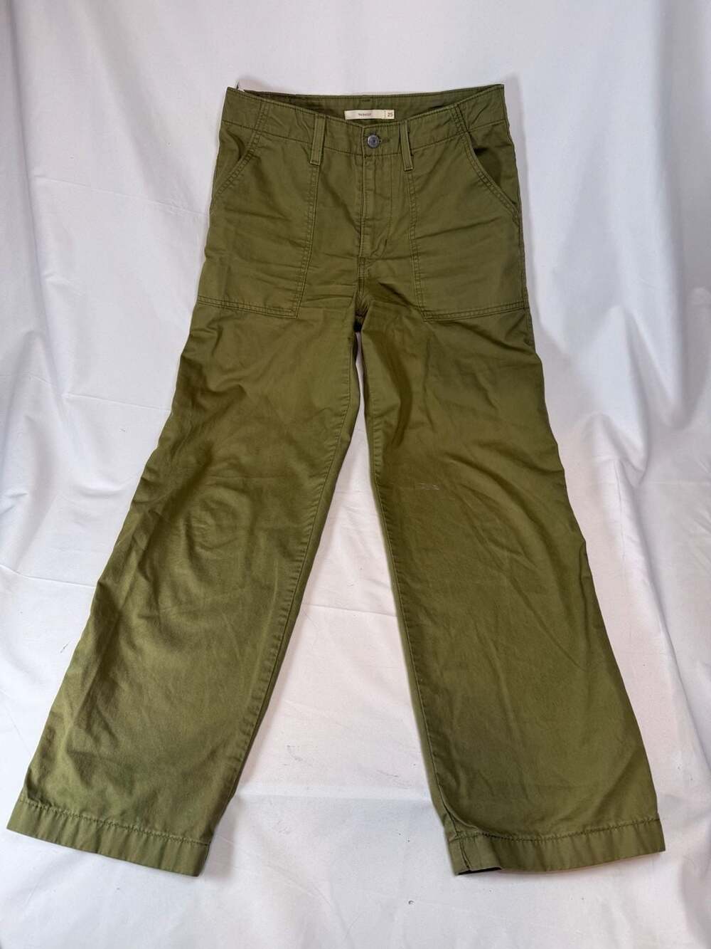 Levi's '94 Baggy Green Utility Cargo Pants Women's Size 25